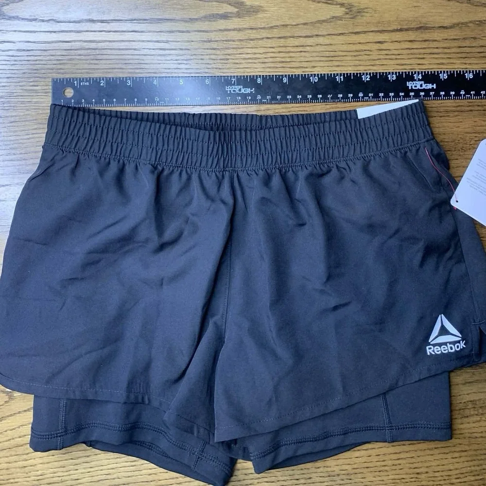 Reebok Girls Training Active Tank Top and Layered Shorts 2-Piece Set NWT